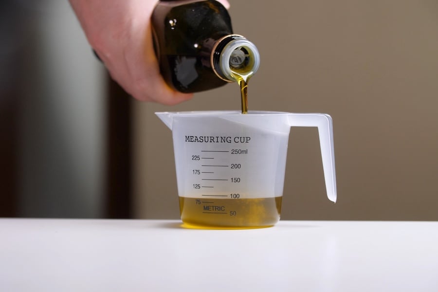 Come si fa la conversione burro olio?