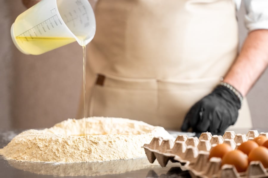 Si può fare la conversione burro olio sui dolci?