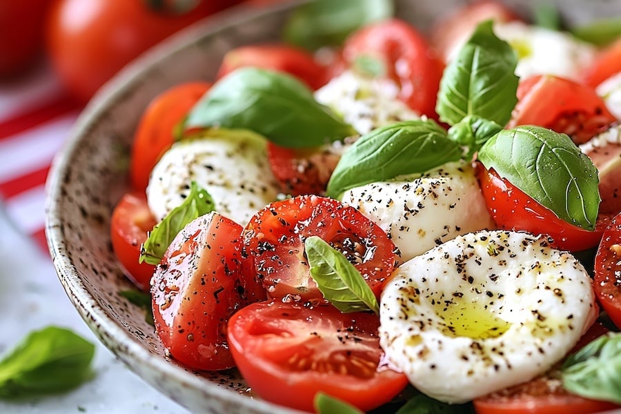 Bandiera, il piatto estivo tricolore