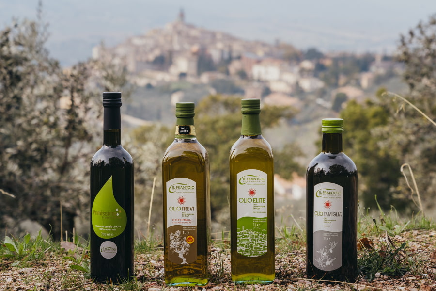 Olio extra vergine d'oliva: le etichette de il Frantoio