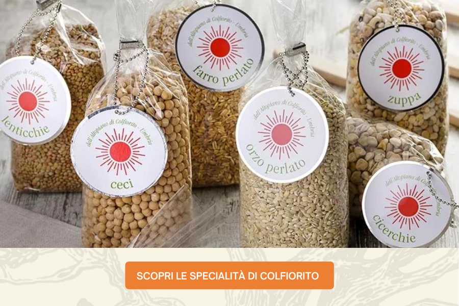 I migliori cereali e legumi di Colfiorito